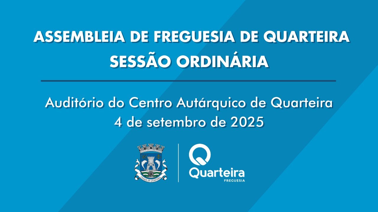 Assembleia de Freguesia de Quarteira - Sessão Ordinária