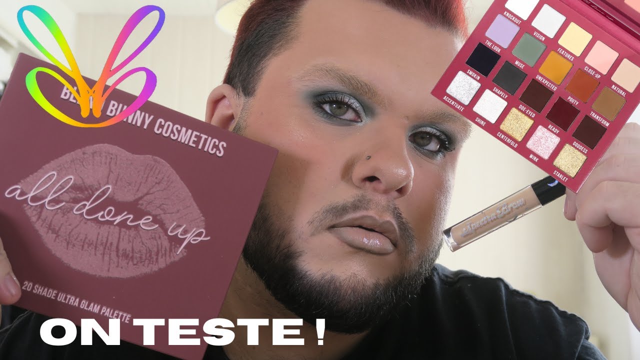 BLEND BUNNY COSMETICS ALL DONE UP PALETTE : on teste ! (c'est vendu chez glisten cosmetics ???)