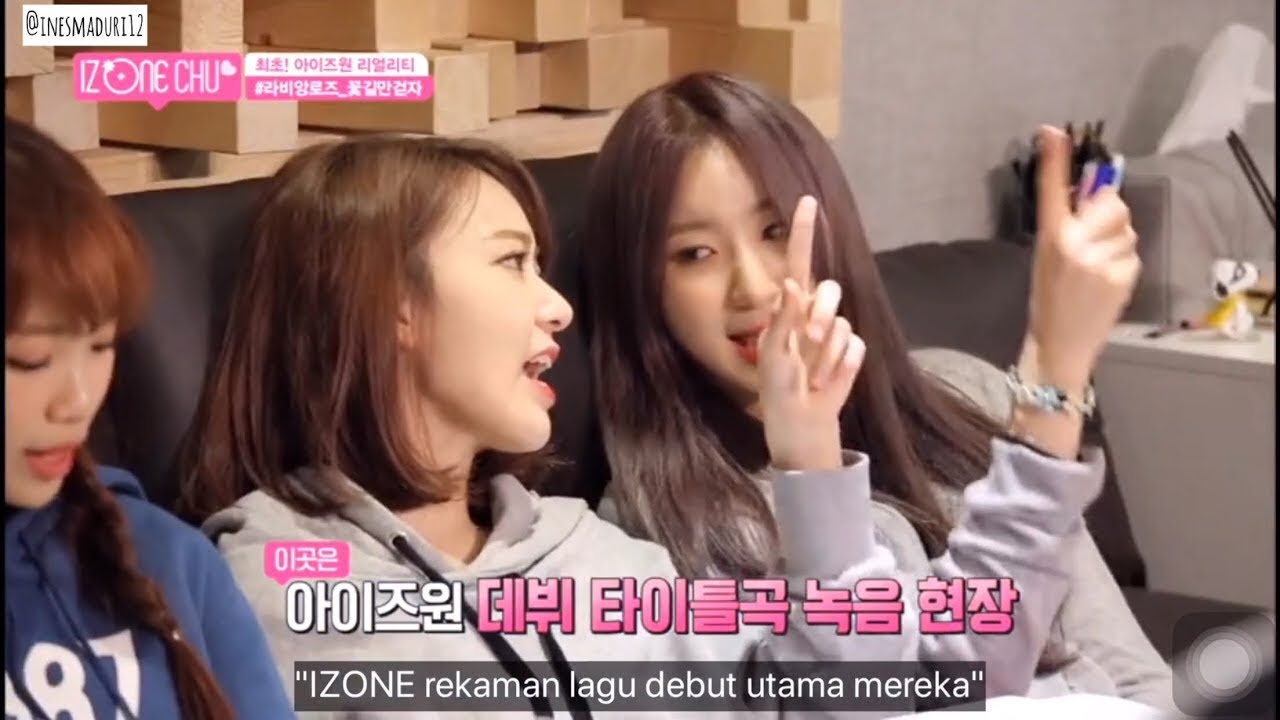[CHAEKURA\KKUCHAENG] Lee Chaeyon & Sakura moments in IZONE Chu eps 1 - End (part I)