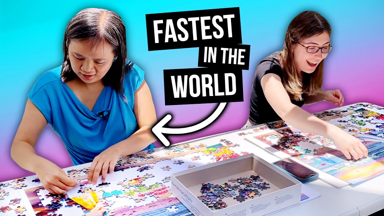 I Raced the Fastest Puzzler in the World