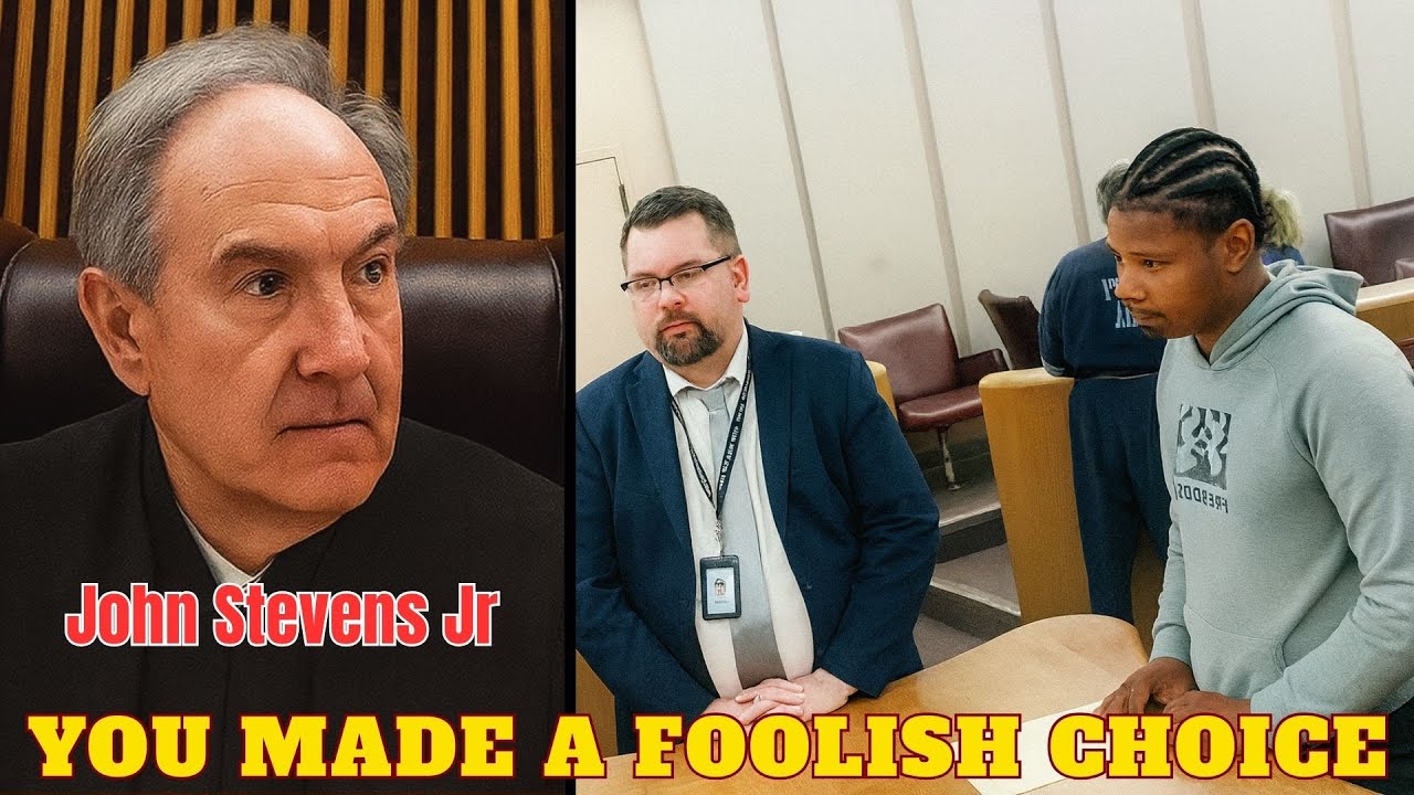 Judge John Stevens Jr. REVOKES Bond: ‘You Showed Up to Court HIGH!’ — Explosive Exchange