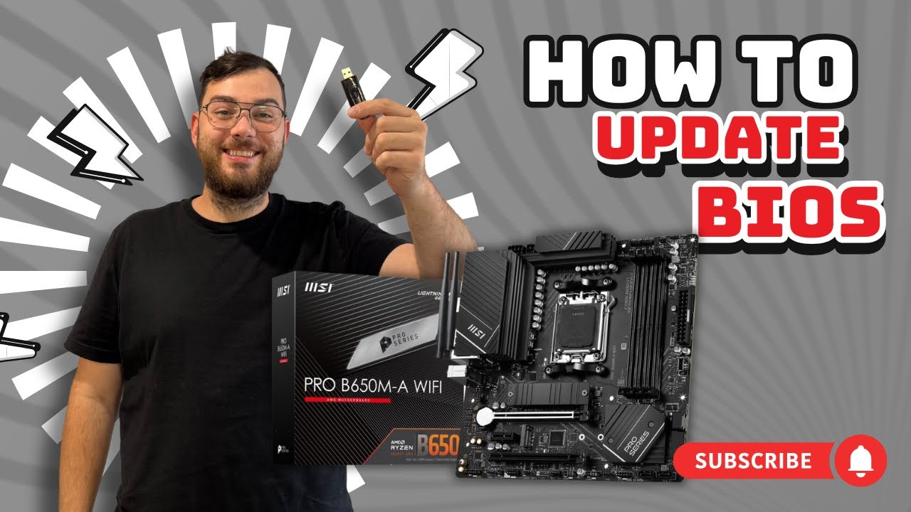 Обновление BIOS материнской платы MSI PRO B650M-A WIFI (пошаговое руководство)