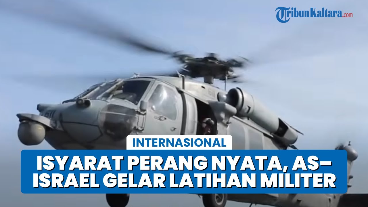 Isyarat Perang Makin Nyata, AS–Israel Unjuk Kekuatan Lewat Latihan Gabungan di Laut Merah