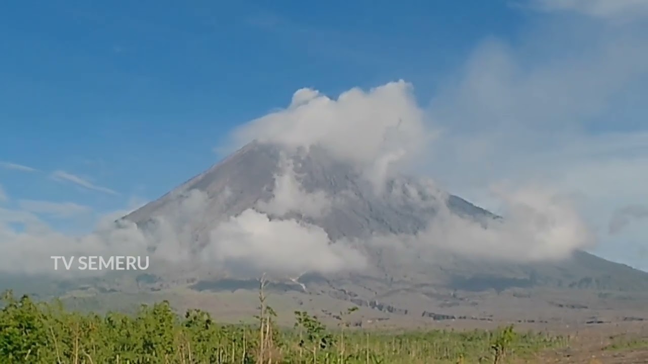 KONDISI GUNUNG SEMERU TERBARU@TV SEMERU