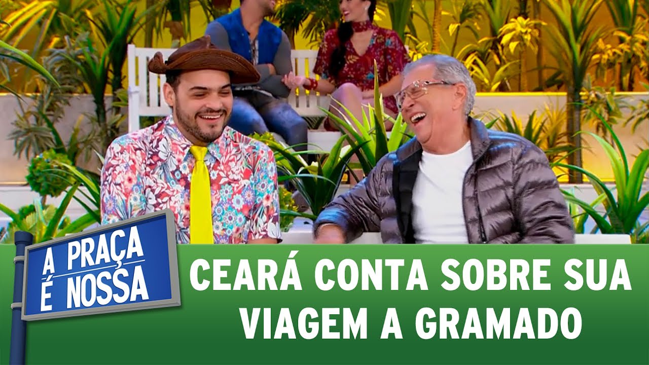 Matheus Cear&aacute; conta sobre sua viagem a Gramado | A Pra&ccedil;a &Eacute; Nossa (13/07/17)