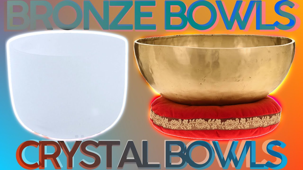 Различия между металлическими и хрустальными чашами — Unlimited Singing Bowls