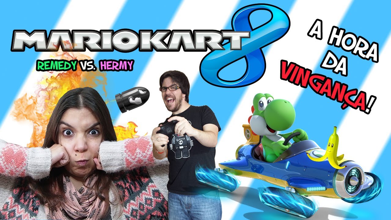 Mario Kart 8 - A VINGANÇA! (Remedy vs. Hermy)