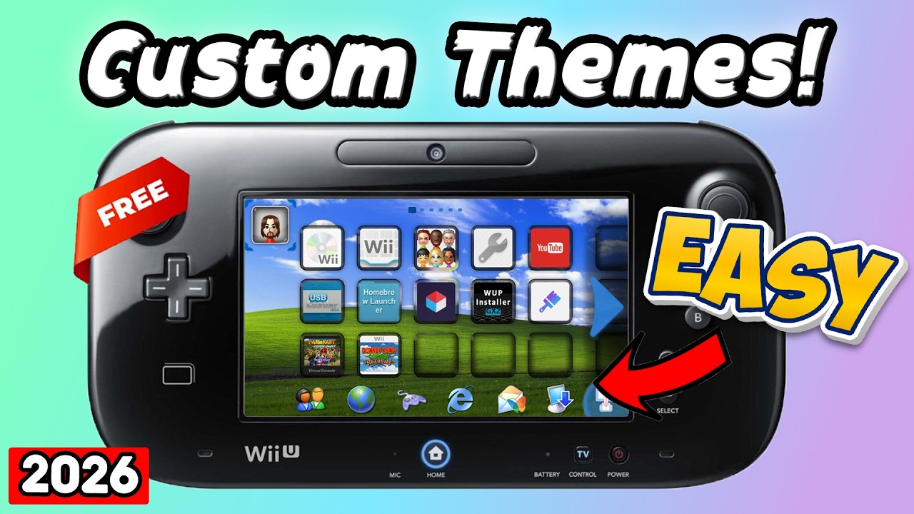 НОВЫЙ способ получить пользовательские темы для Wii U!! + Настройка заставки | Настройка приложен...