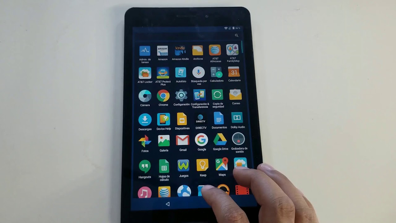 Quitar Cuenta Tablet ZTE K88
