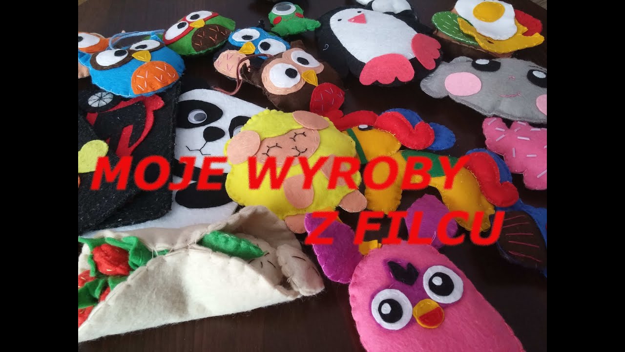♦Moje Wyroby Z Filcu♦ #1