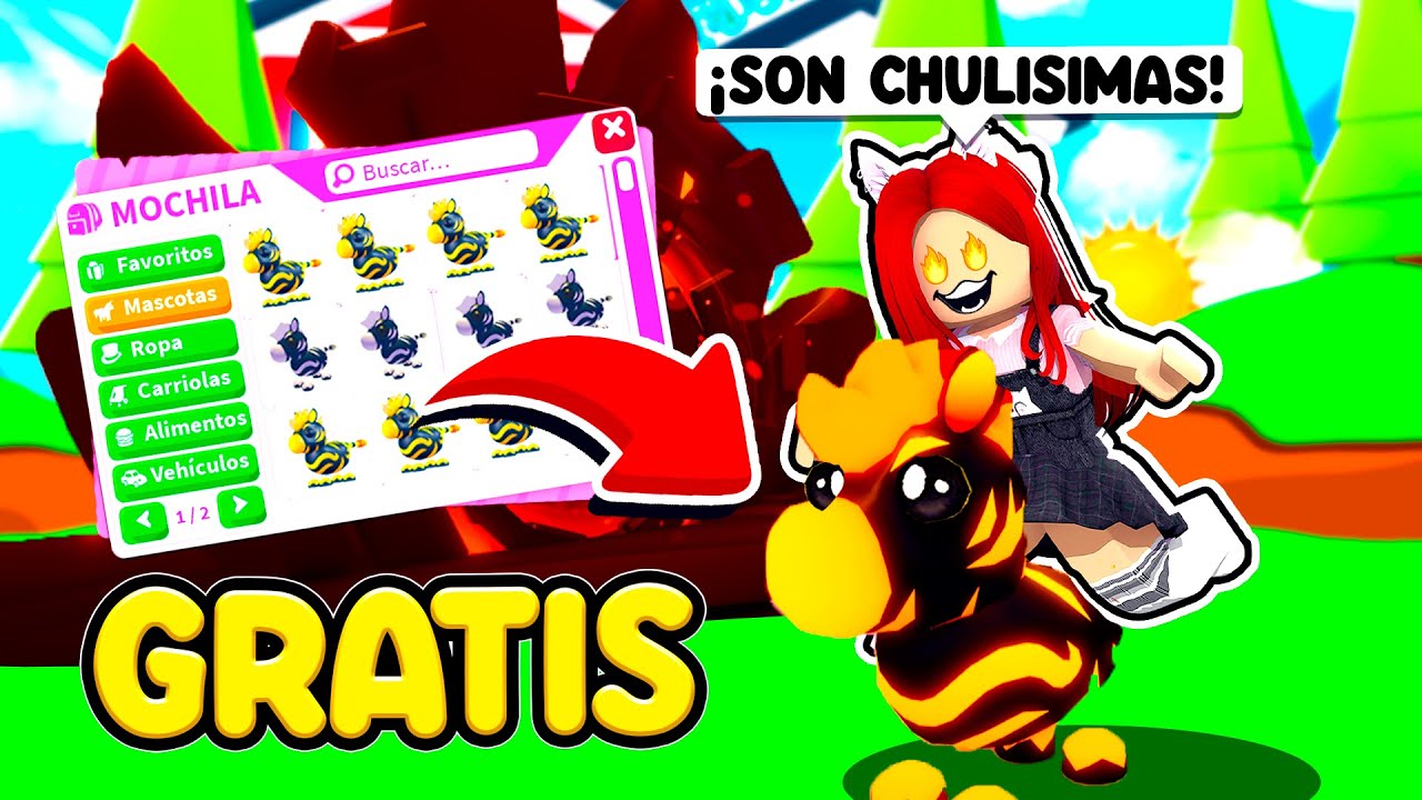 *GRATIS* COMO CONSEGUIR CEBRA LLAMEANTE y DE CENIZA en ADOPT ME!! (Roblox) SrtaLuly 😱