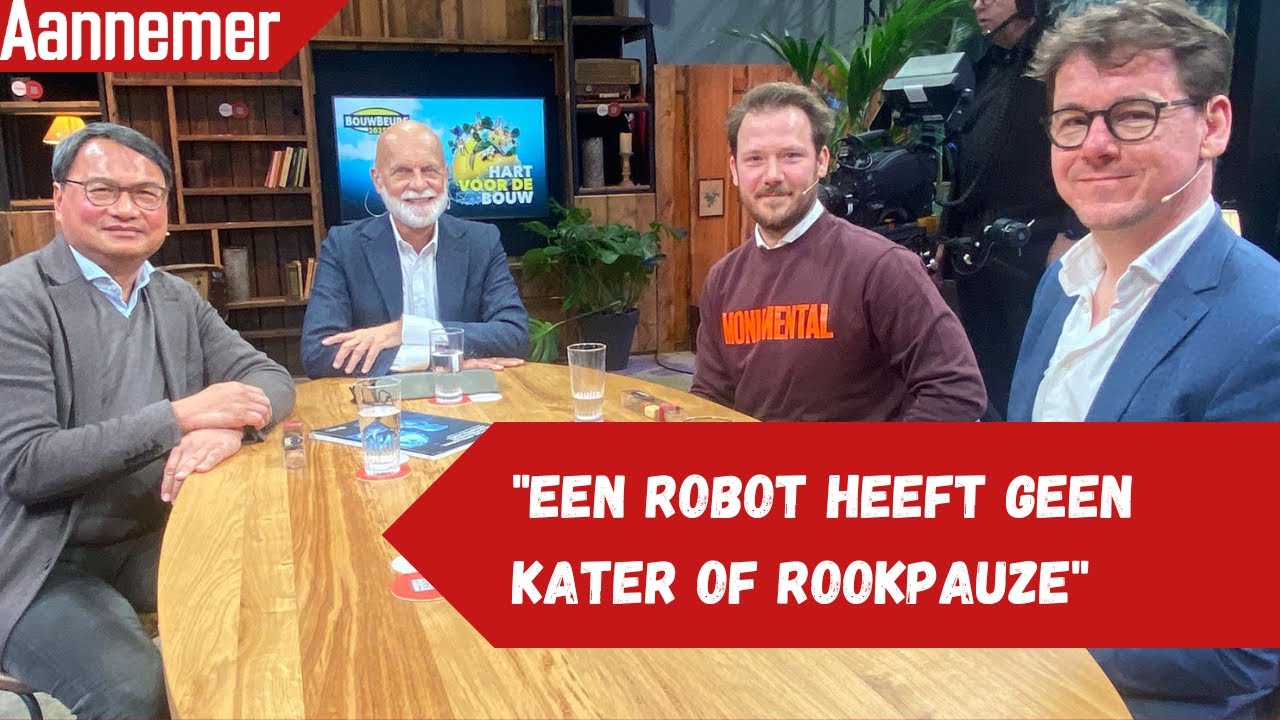 De robots nemen het over! Hoe de bouw robotiseert | BouwBeurs Nieuws Café 2025