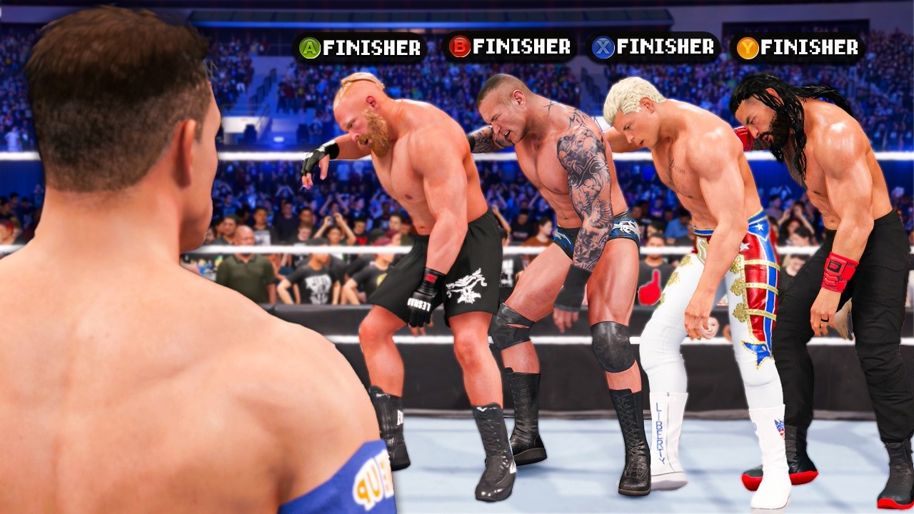 What if Everyone Had UNLIMITED Finishers in a Royal Rumble?