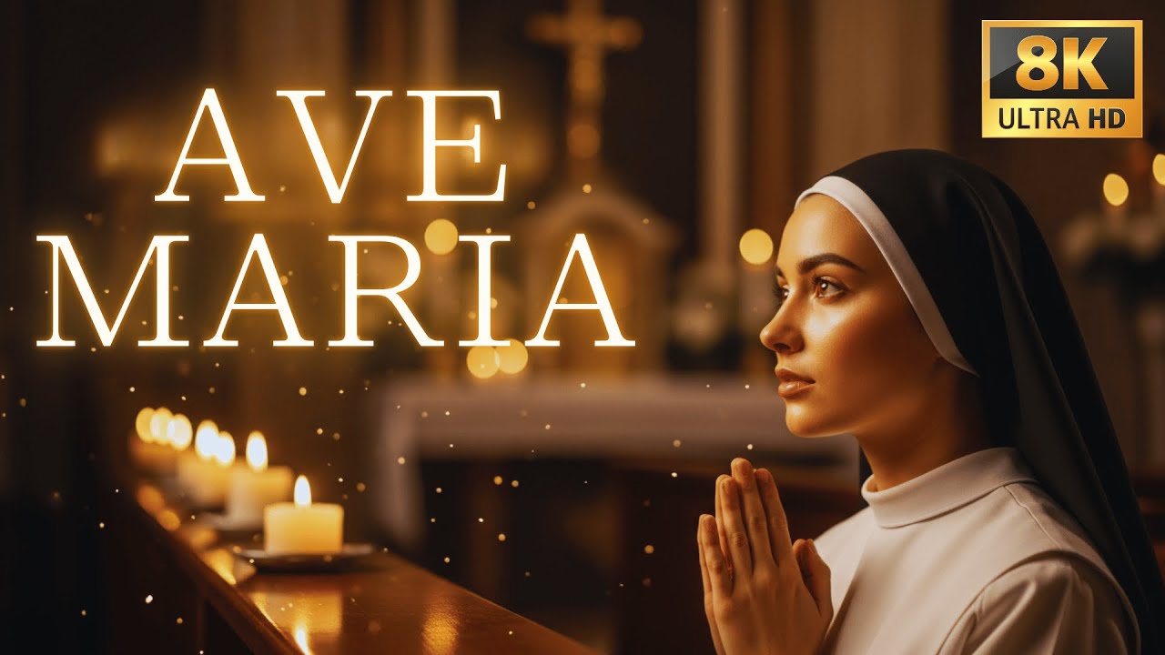 Ave María en Estilo Gregoriano | Himno Eterno de Fe y Devoción Mariana, Reverencia Divina