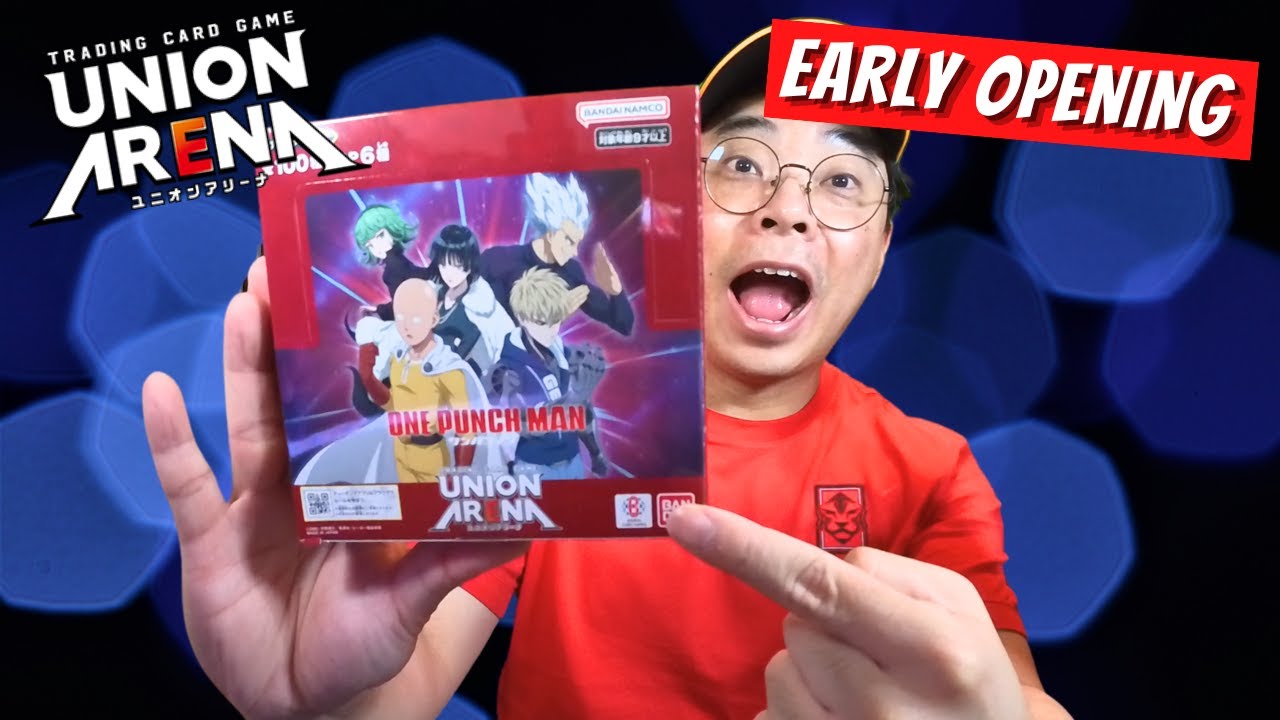 NEW! Union Arena One Punch Man Booster Box Opening! (ワンパンマン)