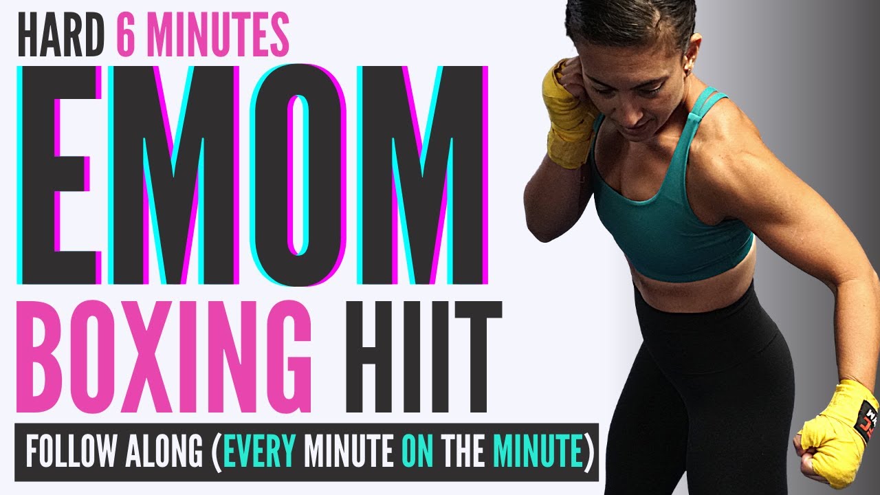 HARD 6 Minute EMOM Boxing HIIT Workout 👊 // SYLVIA NASSER