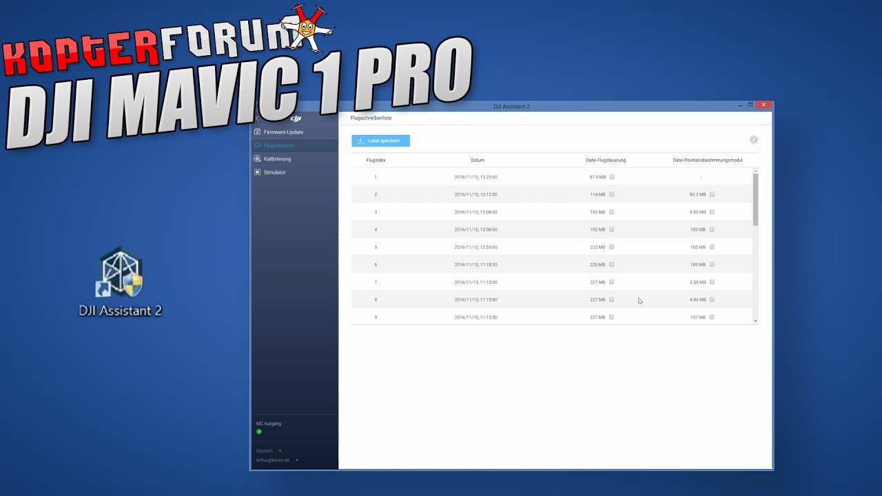 DJI Mavic #16 - Assistant 2 Software [german/deutsch]