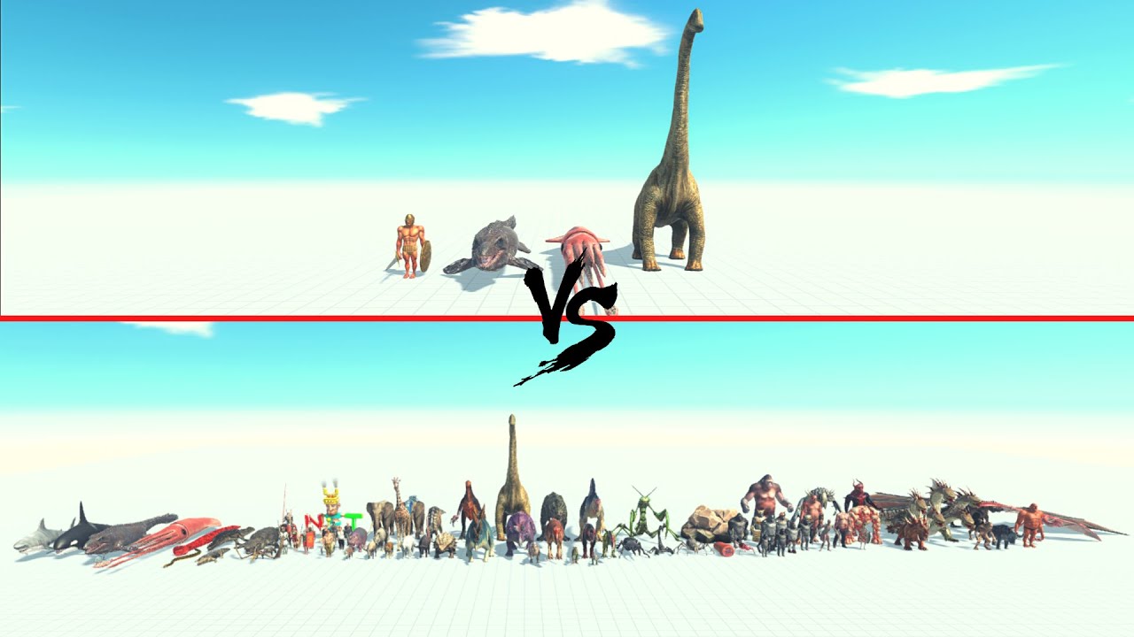 160 Cost Team Vs All Units ARBS | Animal Revolt Battle Simulator