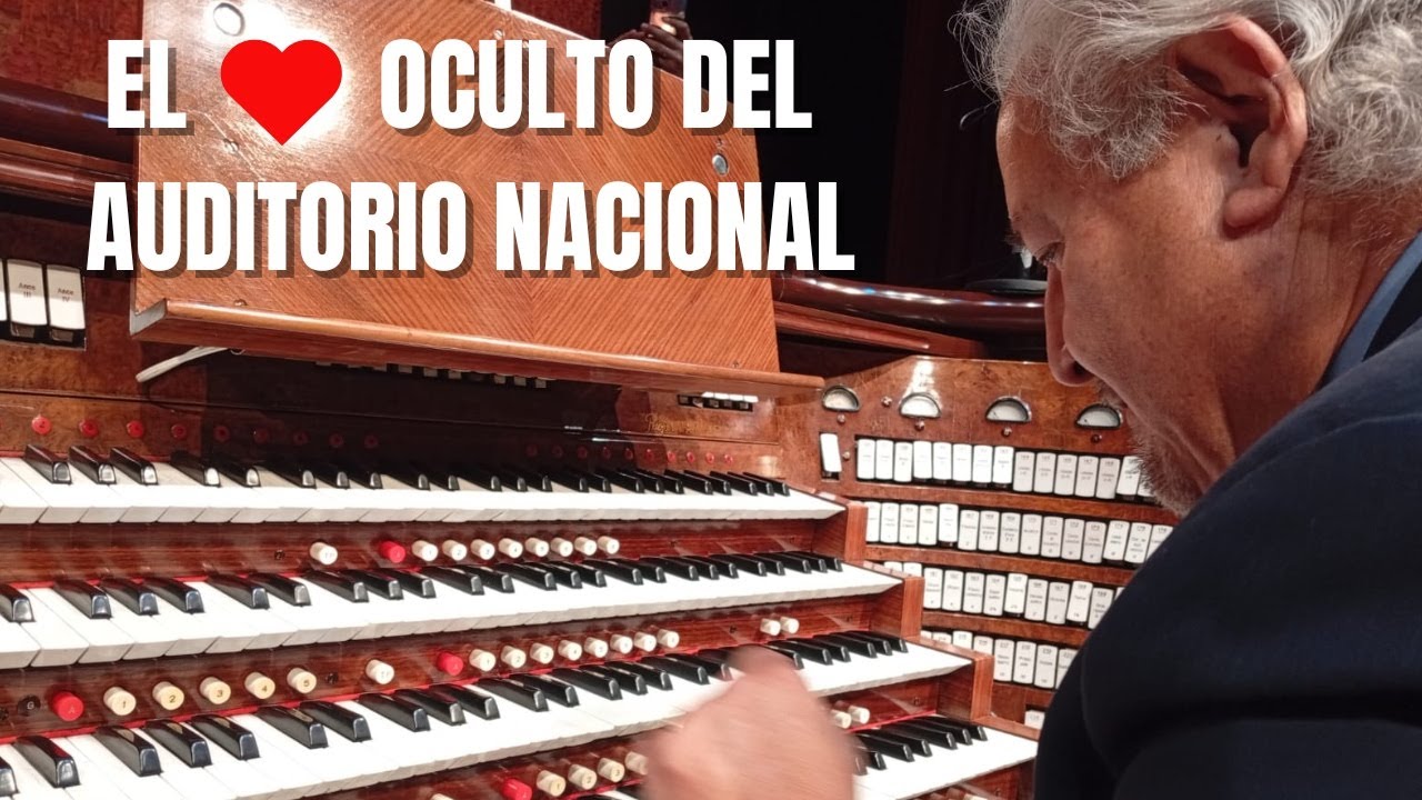 ASÍ VUELVE A SONAR EL ÓRGANO MONUMENTAL DEL AUDITORIO NACIONAL: OMAN  🎹