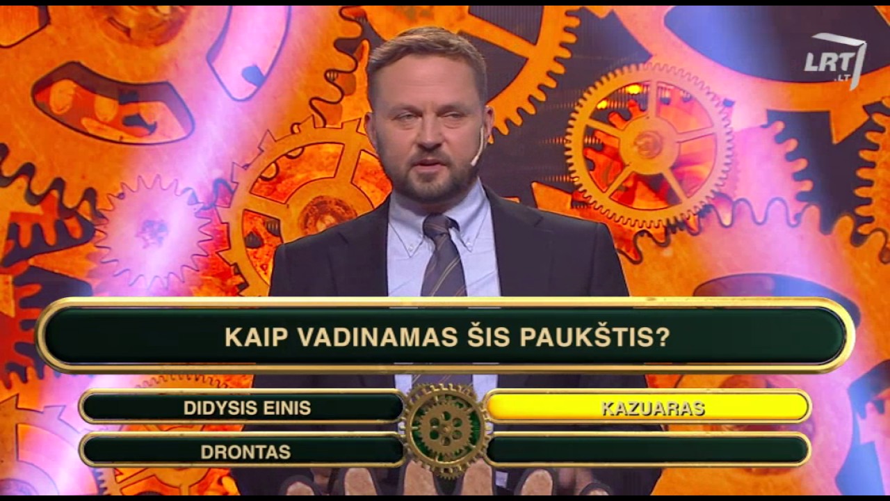 LRT TV žaidimas „Kas ir kodėl“ - 2017-05-25 (Edmundas) [pusfinalis]
