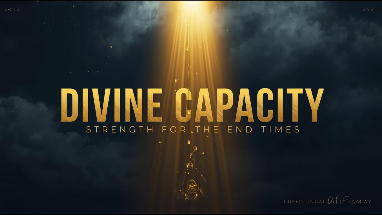 Praying for Divine Capacity | End-Time Strength, Oil & Enlargement