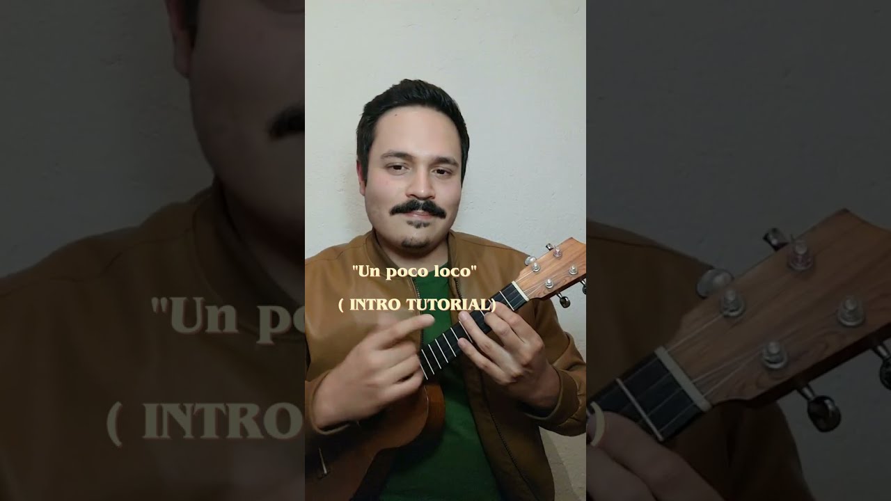 Un Poco Loco Intro (Coco) / Ukulele tutorial #ukulele #shorts