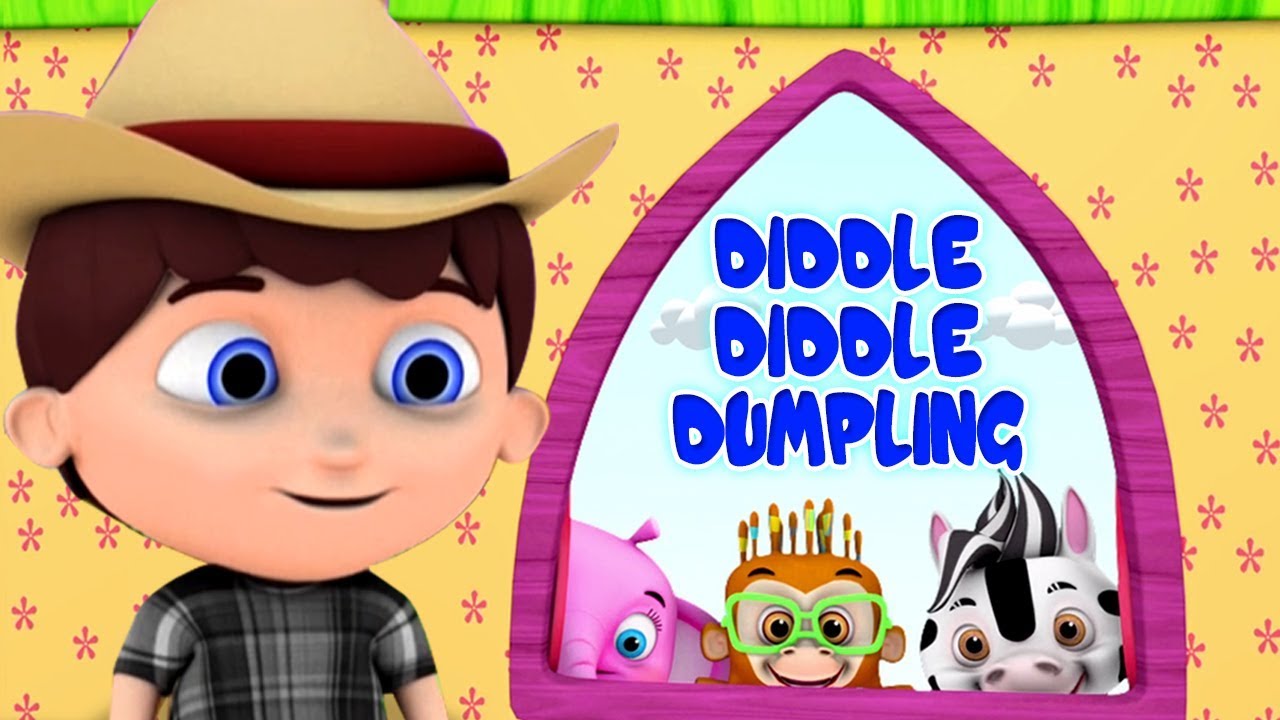 Diddle Diddle клецка | детские стишки | Детские песни | Little Treehouse | Diddle Diddle Dumpling