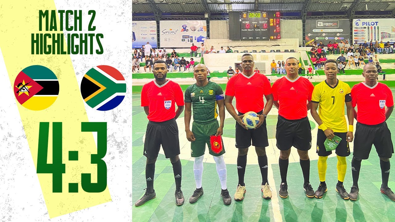 Mozambique vs South Africa | Match 2 | International Futsal Highlights