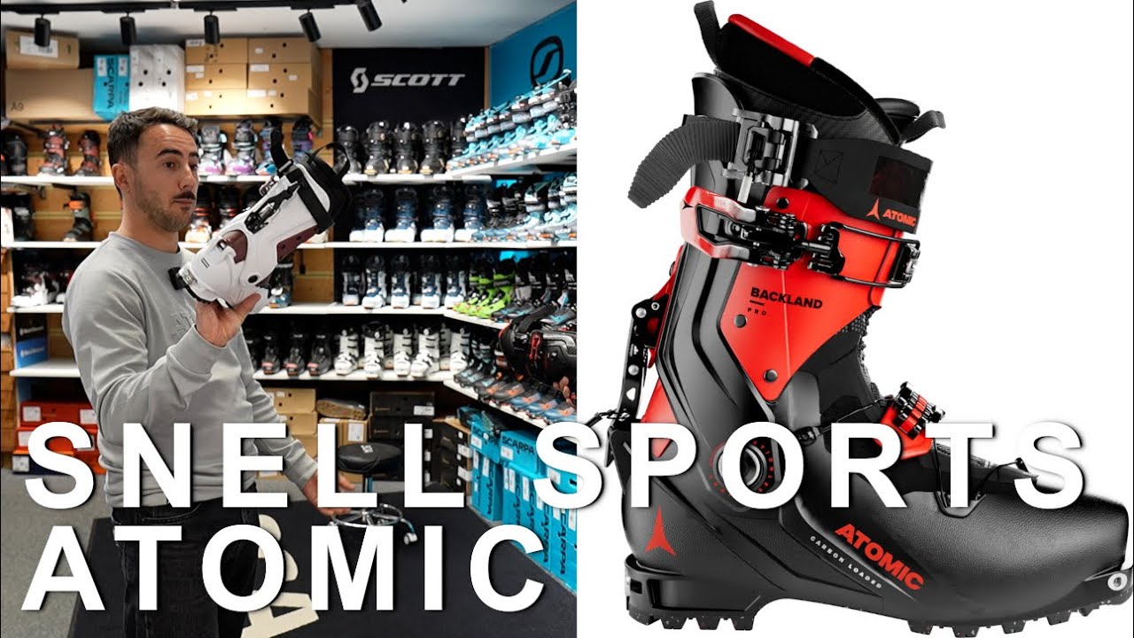 Snell Sports Chamonix Mont-Blanc Atomic chaussures ski de randonnée montagne alpinisme