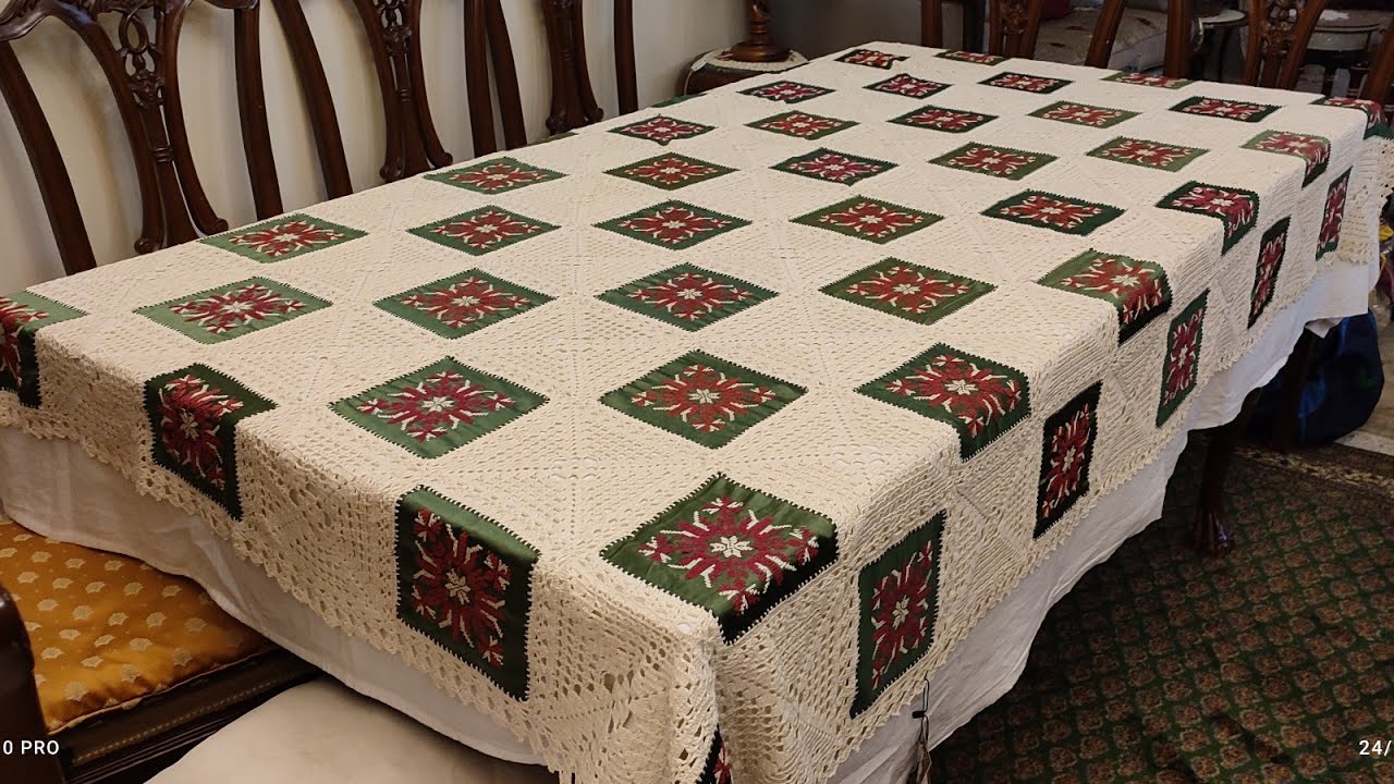 #crochet مفارش كروشيه رائعه وخصم حصري #alize_yarns #يوميات #يوميات_عيلتنا #crochet_doily