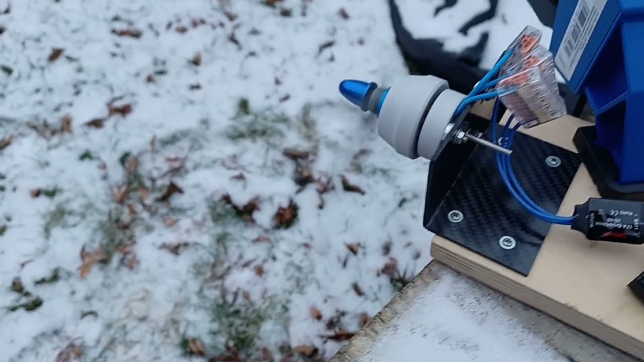 3D gedruckter Brushless Motor 2. Test verbesserte Version