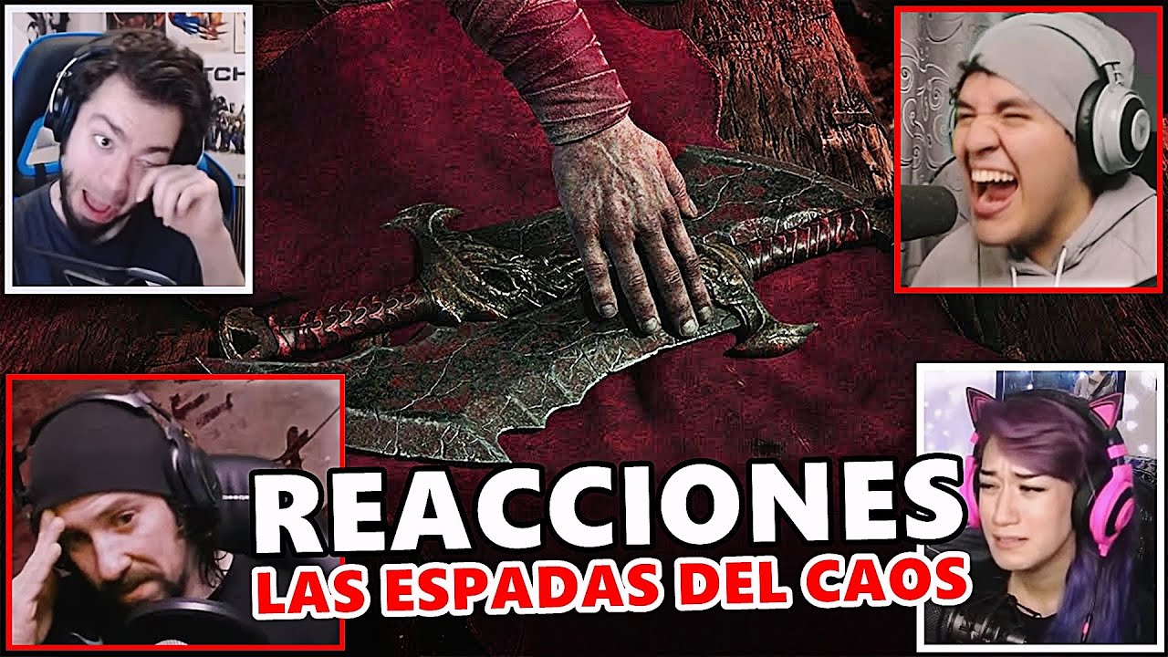 REACCIONES A LAS ESPADAS DEL CAOS | God of War (2018)