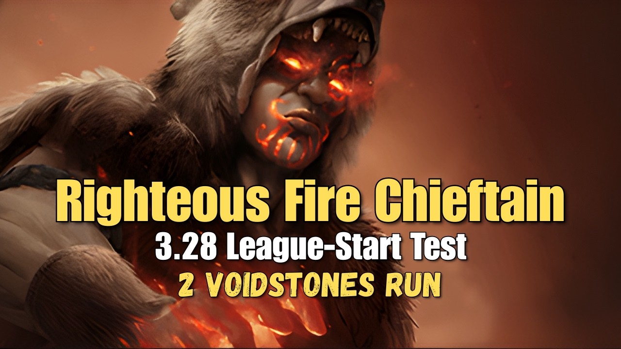 Righteous Fire Chieftain Eater & Exarch Leaguestart Practice Run