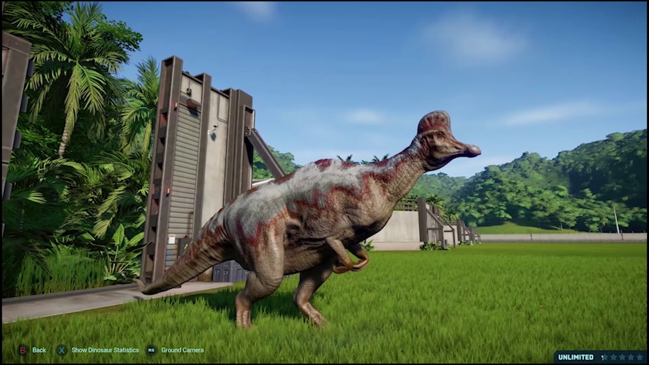 Corythosaurus Skins and Stats - Jurassic World Evolution