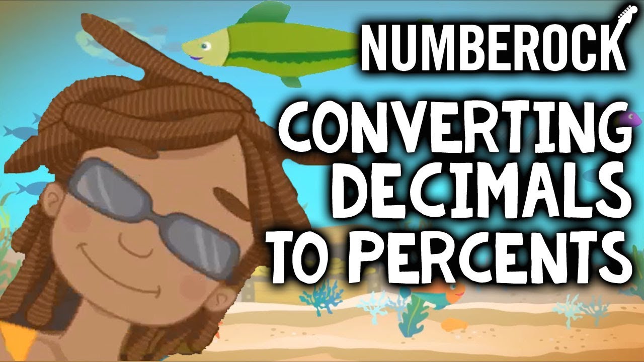 Percentages Song | Converting Decimals to Percents