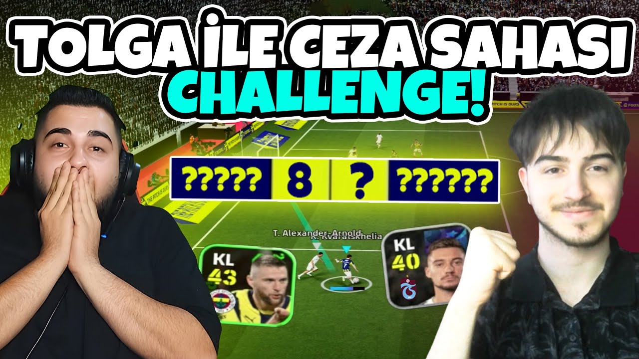 TOLGA ile UZUN ZAMAN SONRA CEZA SAHASI CHALLENGE!🔥 DERBİ ÖZEL! TARİHİ FARK! 😱 eFootball Mobile 2026