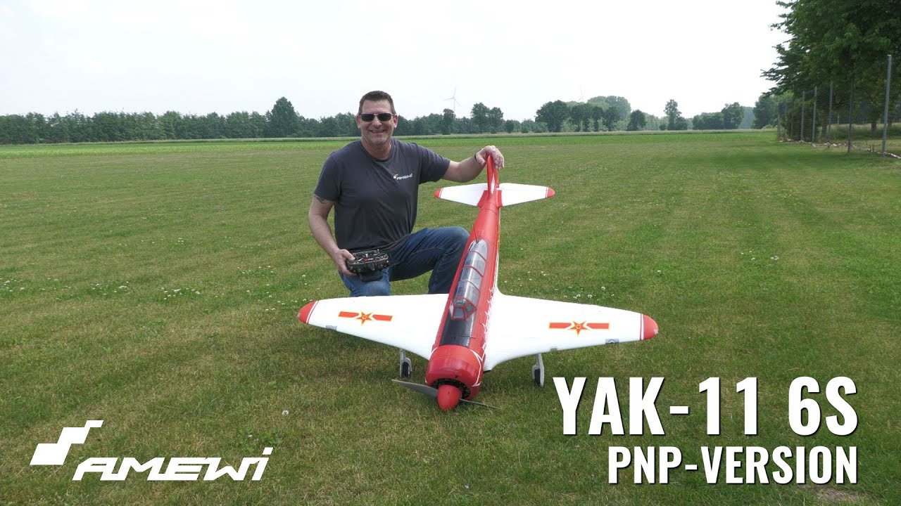 Amewi AMXFlight Yak-11 6S PNP Warbird