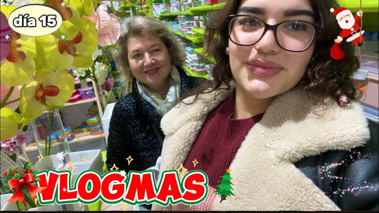 ASMR VLOGMAS 15 🛍️ Acompáñame a comprar decoración ✨