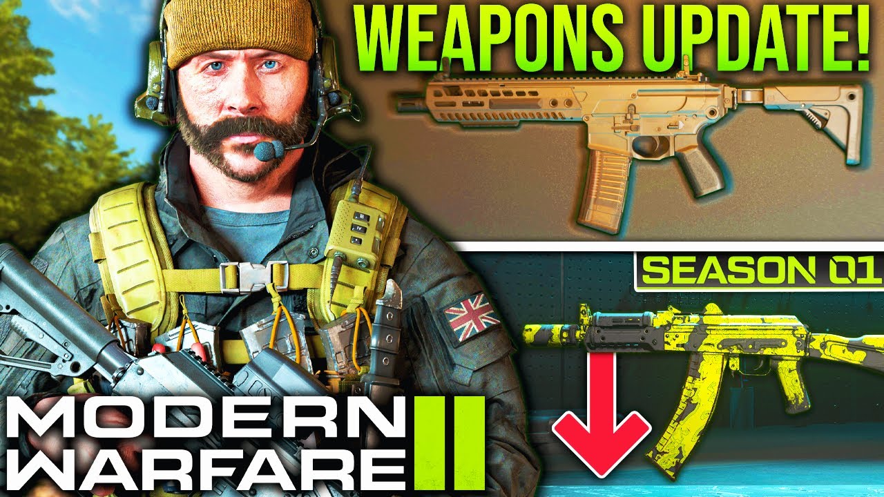 Modern Warfare 2: The Massive SEASON 1 WEAPONS UPDATE!