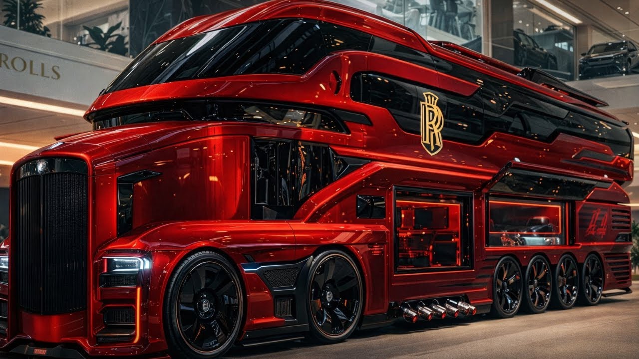 The MOST LUXURIOUS Motorhome You've Never Seen - Rolls Royce Takes Camping to the Next Level