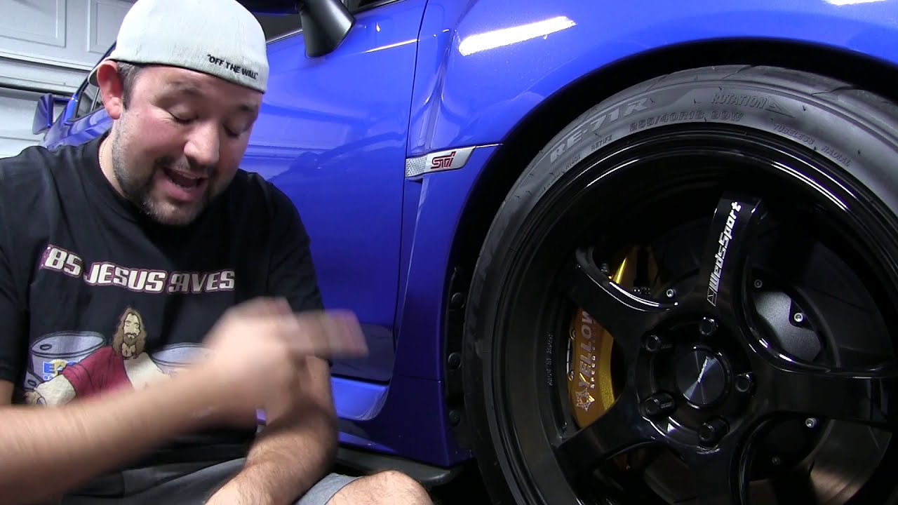 Installing the Yellow Speed Big Brake Kit on my Subaru WRX STI