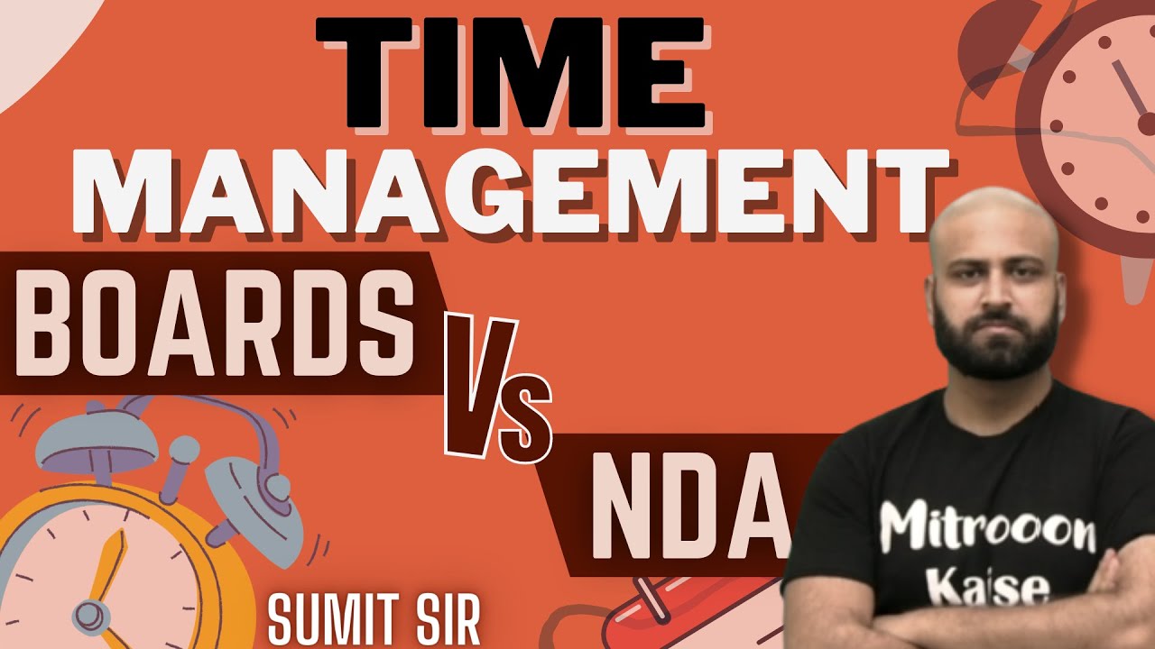 NDA VS Boards? How to Manage NDA with Board Exams? Time Management | Board 12th | Learn with Sumit
