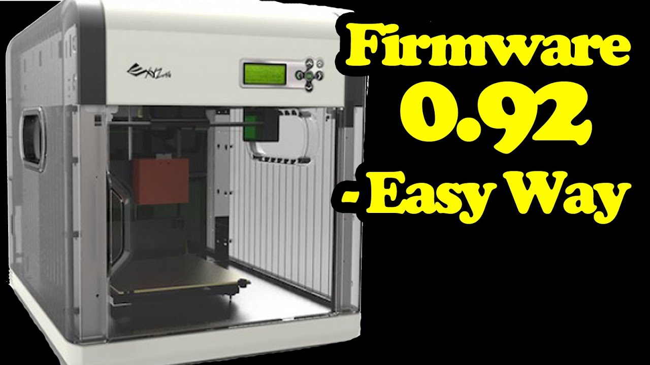 Flash Firmware Davinci 1.0 3D Printer - 0.92 Repetier