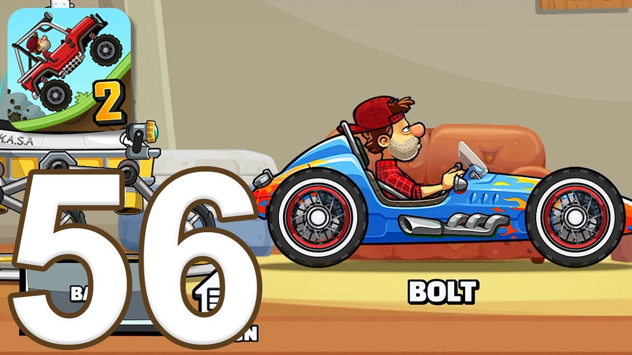 Hill Climb Racing 2 - Gameplay Walkthrough Part 56 - Bolt (iOS, Android)
