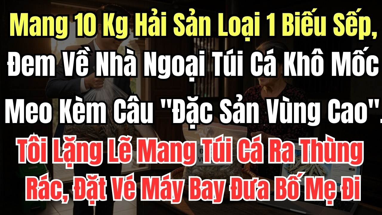 Mang 10 Kg Hải Sản Loại 1 Biếu Sếp, Đem Về Nhà Ngoại Túi Cá Khô Mốc Meo Kèm Câu Đặc Sản Vùng Cao  Tô