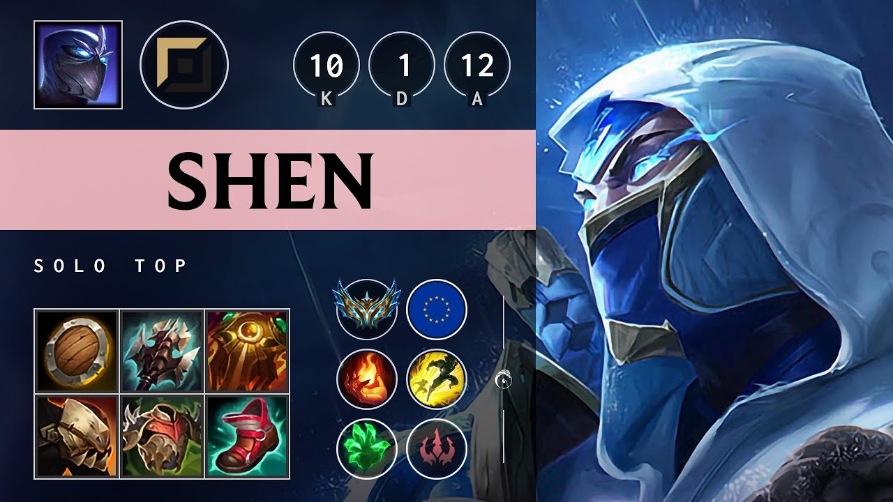 Shen Top vs Singed: Unstoppable - EUW Challenger Patch 14.17