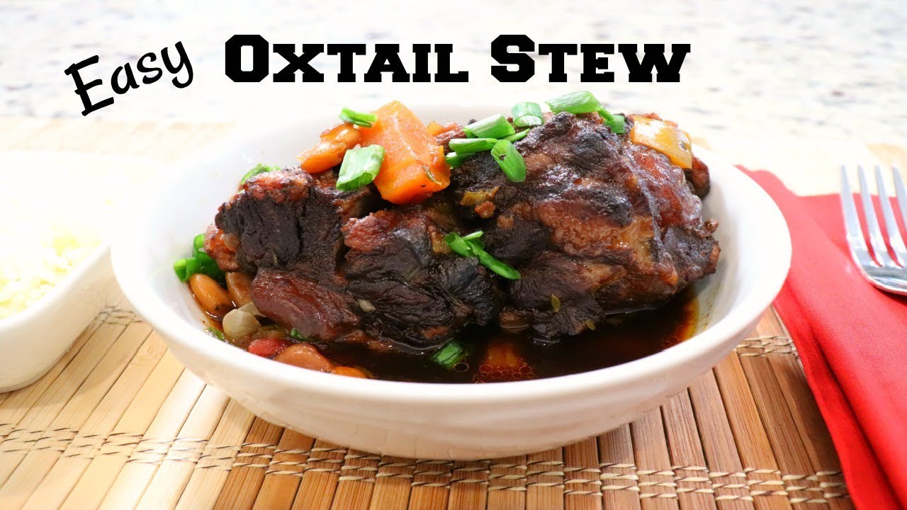 Easy Oxtail Stew | Instant Pot Oxtail Stew
