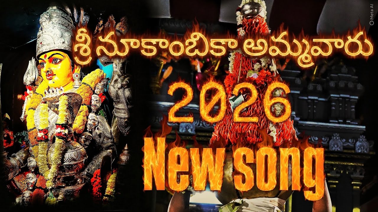 Chintaluru Nookambika Ammavari Song 🙏 | Telugu Devotional Song | Surya Akula | MSB Creations 1977
