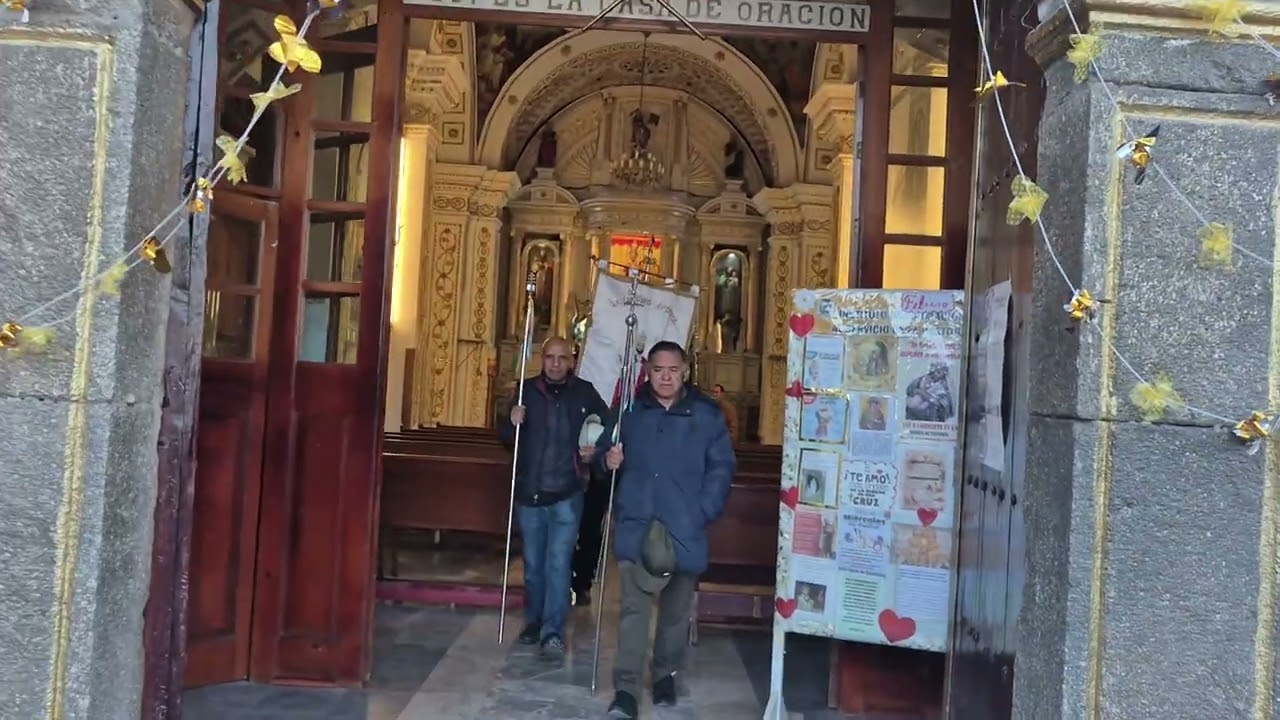 Recibimiento de Imagen San Pedro Apostol para salida a San Felipe Cuahutenco
