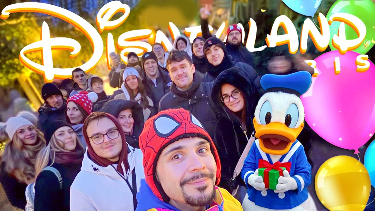 Ho Portato i MIEI FAN a DISNEYLAND PARIS! 🏰✨ Viaggio assurdo!